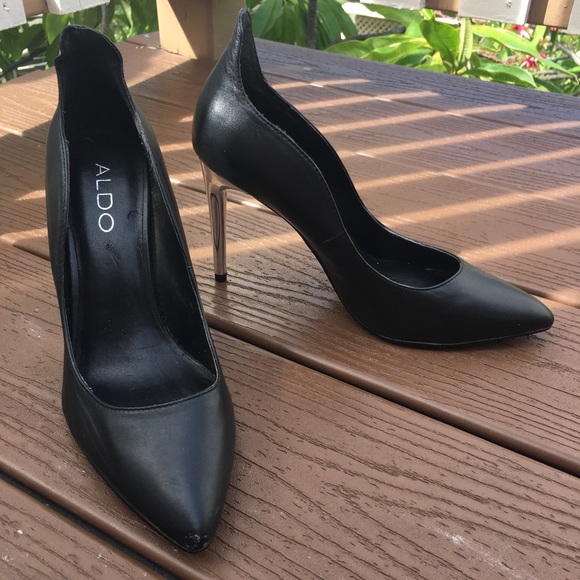 aldo black pump